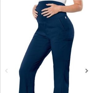 2 Urbane Maternity Scrub Pants